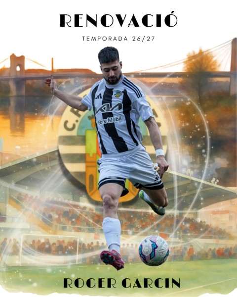 RENOVACI� Temporada 2026-2027: ROGER GARCIN. Lateral esquerre